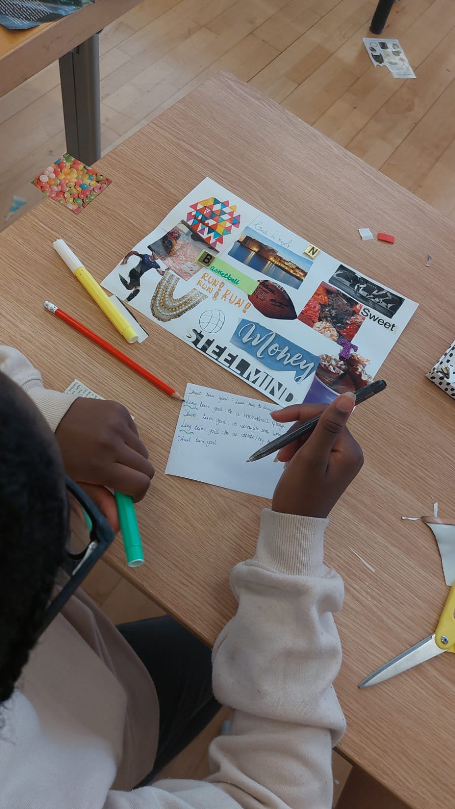 Personal Development - Vision Boards - Young People